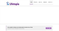 Desktop Screenshot of lifetopia.com