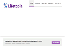 Tablet Screenshot of lifetopia.com
